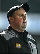 9 November 2024; Crosserlough manager Ryan Daly during the AIB Ulster GAA Senior Club Football Championship quarter-final match between Kilcoo and Crosserlough at Páirc Esler in Newry, Down. Photo by Ben McShane/Sportsfile