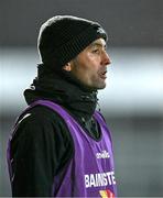 9 November 2024; Kilcoo manager Karl Lacey during the AIB Ulster GAA Senior Club Football Championship quarter-final match between Kilcoo and Crosserlough at Páirc Esler in Newry, Down. Photo by Ben McShane/Sportsfile