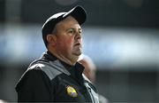9 November 2024; Crosserlough manager Ryan Daly during the AIB Ulster GAA Senior Club Football Championship quarter-final match between Kilcoo and Crosserlough at Páirc Esler in Newry, Down. Photo by Ben McShane/Sportsfile