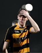 9 November 2024; Oran Rehill of Crosserlough reacts after the AIB Ulster GAA Senior Club Football Championship quarter-final match between Kilcoo and Crosserlough at Páirc Esler in Newry, Down. Photo by Ben McShane/Sportsfile
