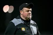 9 November 2024; Crosserlough manager Ryan Daly reacts after the AIB Ulster GAA Senior Club Football Championship quarter-final match between Kilcoo and Crosserlough at Páirc Esler in Newry, Down. Photo by Ben McShane/Sportsfile
