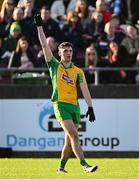 10 November 2024; Jake McCabe of Corofin appeals for a point which wasn't awarded during the AIB Connacht GAA Senior Club Football Championship quarter-final match between Corofin and Pádraig Pearses at Tuam Stadium in Tuam, Galway. Photo by Piaras Ó Mídheach/Sportsfile