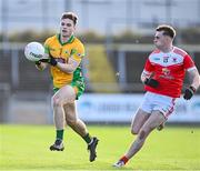10 November 2024; Liam Silke of Corofin in action against Eoin Colleran of Pádraig Pearses during the AIB Connacht GAA Senior Club Football Championship quarter-final match between Corofin and Pádraig Pearses at Tuam Stadium in Tuam, Galway. Photo by Piaras Ó Mídheach/Sportsfile