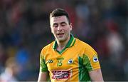 10 November 2024; Dylan Canney of Corofin reacts after Jack Nevin of Pádraig Pearses scored his side's second goal during the AIB Connacht GAA Senior Club Football Championship quarter-final match between Corofin and Pádraig Pearses at Tuam Stadium in Tuam, Galway. Photo by Piaras Ó Mídheach/Sportsfile