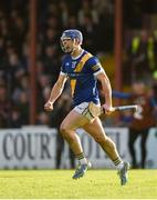 10 November 2024; Anthony Burns of Loughrea celebrates after scoring his side's first goal during the Galway County Senior Club Hurling Championship final match between Cappataggle and Loughrea at Kenny Park in Athenry, Galway. Photo by Tom Beary/Sportsfile