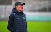 10 November 2024; Eadestown manager Ollie Mernagh before the 2024 AIB Leinster LGFA Senior Club Final between Eadestown and Kilmacud Crokes at Glenisk O’Connor Park in Tullamore, Offaly. Photo by Ray McManus/Sportsfile