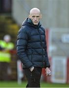 10 November 2024; Newbridge manager  Gary Hetherington during the AIB Ulster GAA Senior Club Football Championship quarter-final match between Sean O'Leary GAC Newbridge and Clann Éireann at Celtic Park in Derry. Photo by Oliver McVeigh/Sportsfile
