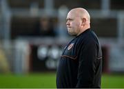 10 November 2024; Clann Éireann manager Ruairí Lavery during the AIB Ulster GAA Senior Club Football Championship quarter-final match between Sean O'Leary GAC Newbridge and Clann Éireann at Celtic Park in Derry. Photo by Oliver McVeigh/Sportsfile