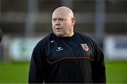 10 November 2024; Clann Éireann manager Ruairí Lavery during the AIB Ulster GAA Senior Club Football Championship quarter-final match between Sean O'Leary GAC Newbridge and Clann Éireann at Celtic Park in Derry. Photo by Oliver McVeigh/Sportsfile
