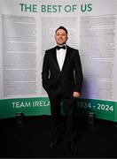9 November 2024; Olympian Oliver Dingley in attendance at the Team Ireland Centenary Olympic Ball, in the Clayton Hotel Burling Road in Dublin. Paris 2024 marked 100 years of Team Ireland competing at the Olympic Games. Photo by Seb Daly/Sportsfile