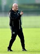 11 November 2024; Opposition scout Tommy Carberry during a Republic of Ireland Women's Under-17 training session at the FAI National Training Centre in Abbotstown, Dublin. Photo by Piaras Ó Mídheach/Sportsfile