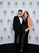9 November 2024; Kieran Jackson and Jess Hearne in attendance at the Team Ireland Centenary Olympic Ball, in the Clayton Hotel Burling Road in Dublin. Paris 2024 marked 100 years of Team Ireland competing at the Olympic Games. Photo by Sam Barnes/Sportsfile