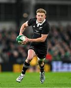 8 November 2024; Damian McKenzie of New Zealand during the Autumn Nations Series match between Ireland and New Zealand at the Aviva Stadium in Dublin. Photo by Sam Barnes/Sportsfile