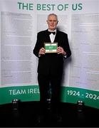 9 November 2024; Olympian Denis Rice in attendance at the Team Ireland Centenary Olympic Ball, in the Clayton Hotel Burling Road in Dublin. Paris 2024 marked 100 years of Team Ireland competing at the Olympic Games. Photo by Seb Daly/Sportsfile
