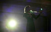 9 November 2024; Nicole Lonergan performs during the Team Ireland Centenary Olympic Ball, in the Clayton Hotel Burling Road in Dublin. Paris 2024 marked 100 years of Team Ireland competing at the Olympic Games. Photo by Brendan Moran/Sportsfile