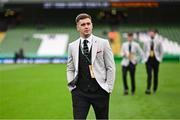 10 November 2024; Derry City goalkeeper Brian Maher before the Sports Direct Men's FAI Cup Final match between Drogheda United and Derry City at the Aviva Stadium in Dublin. Photo by Stephen McCarthy/Sportsfile