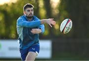 12 November 2024; Harry Byrne during a training session as part of the Leinster Rugby 12 County Tour at North Kildare RFC in Kilcock, Kildare. Photo by Brendan Moran/Sportsfile