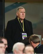 14 November 2024; Football Association of Ireland board member Packie Bonner during the UEFA Nations League B Group 2 match between Republic of Ireland and Finland at the Aviva Stadium in Dublin. Photo by Michael P Ryan/Sportsfile