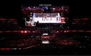 15 November 2024; Katie Taylor and Amanda Serrano during their undisputed super lightweight championship fight at AT&T Stadium in Arlington, Texas, USA. Photo by Stephen McCarthy/Sportsfile