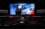 15 November 2024; Katie Taylor before her undisputed super lightweight championship fight with Amanda Serrano at AT&T Stadium in Arlington, Texas, USA. Photo by Stephen McCarthy/Sportsfile