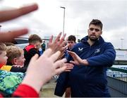 16 November 2024; Harry Byrne of Leinster A after the 'A' Interprovincial rugby match between Connacht Eagles and Leinster A at Creggs RFC in Creggs, Galway. Photo by Tom Beary/Sportsfile