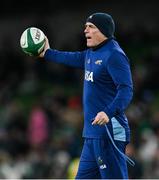 15 November 2024; Argentina head coach Felipe Contepomi before the Autumn Nations Series match between Ireland and Argentina at the Aviva Stadium in Dublin. Photo by Brendan Moran/Sportsfile