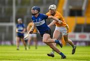 17 November 2024; Paul Leopold of Sarsfields in action against Steven Conway of Feakle during the AIB Munster GAA Senior Club Hurling Championship semi-final match between Sarsfields and Feakle at Supervalu Páirc Uí Chaoimh in Cork. Photo by Brendan Moran/Sportsfile