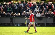 17 November 2024; David Murray of Pádraig Pearses during the AIB Connacht GAA Senior Club Football Championship semi-final match between Mohill and Pádraig Pearses at Seán O'Heslin Memorial Park in Ballinamore, Leitrim. Photo by Seb Daly/Sportsfile