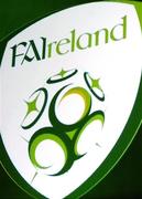 25 August 2004; The new FAI Logo which was introduced  at the launch of the Association's new logo, website, fans club and range of merchandise in Jury's Hotel, Dublin. Picture credit; Ray McManus / SPORTSFILE