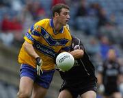22 August 2004; Darragh Kelly, Clare, in action against Brian Curran, Sligo. Tommy Murphy Cup Final, Clare v Sligo, Croke Park, Dublin. Picture credit; Damien Eagers / SPORTSFILE