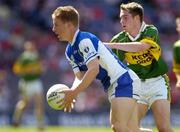 29 August 2004; Cahir Healy, Laois, in action against Paul O'Connor. All-Ireland Minor Football Championship Semi-Final, Kerry v Laois, Croke Park, Dublin. Picture credit; Ray McManus / SPORTSFILE