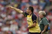 29 August 2004; Kerry manager Sean Geaney pictured during the game against Laois. All-Ireland Minor Football Championship Semi-Final, Kerry v Laois, Croke Park, Dublin. Picture credit; Matt Browne / SPORTSFILE