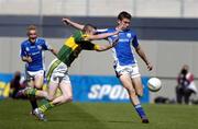 29 August 2004; Colm Begley, Laois, in action against Rory Keating, Kerry. All-Ireland Minor Football Championship Semi-Final, Kerry v Laois, Croke Park, Dublin. Picture credit; Brian Lawless / SPORTSFILE