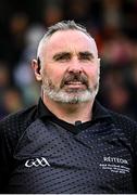 17 November 2024; Referee James Molloy before the AIB Connacht GAA Senior Club Football Championship semi-final match between Mohill and Pádraig Pearses at Seán O'Heslin Memorial Park in Ballinamore, Leitrim. Photo by Seb Daly/Sportsfile