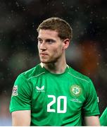 17 November 2024; Mark McGuinness of Republic of Ireland before  the UEFA Nations League B Group 2 match between England and Republic of Ireland at Wembley Stadium in London, England. Photo by Harry Murphy/Sportsfile