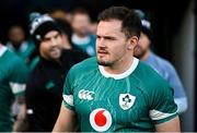 22 November 2024; Jacob Stockdale before an Ireland Rugby captain's run at the Aviva Stadium in Dublin. Photo by Seb Daly/Sportsfile