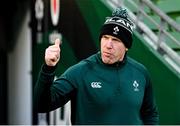 22 November 2024; Forwards coach Paul O'Connell before an Ireland Rugby captain's run at the Aviva Stadium in Dublin. Photo by Seb Daly/Sportsfile