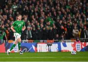 17 November 2024; Mark McGuinness of Republic of Ireland during the UEFA Nations League B Group 2 match between England and Republic of Ireland at Wembley Stadium in London, England. Photo by Stephen McCarthy/Sportsfile