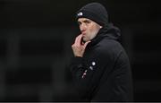 23 November 2024; Kilcoo manager Karl Lacey during the AIB Ulster GAA Senior Club Football Championship semi-final match between Kilcoo and Scotstown at Box-IT Athletic Grounds in Armagh. Photo by Ramsey Cardy/Sportsfile