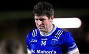 23 November 2024; Darren Hughes of Scotstown after his side's defeat in the AIB Ulster GAA Senior Club Football Championship semi-final match between Kilcoo and Scotstown at Box-IT Athletic Grounds in Armagh. Photo by Ramsey Cardy/Sportsfile