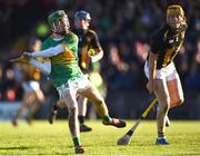 24 November 2024; Adam Screeney of Kilcormac-Killoughey takes a shot at goal during the AIB Leinster GAA Senior Club Hurling Championship semi-final match between Castletown Geoghegan and Kilcormac-Killoughey at TEG Cusack Park in Mullingar, Westmeath. Photo by Tom Beary/Sportsfile