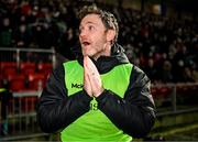 24 November 2024; Errigal Ciaran manager Enda McGinley after his side's victory in the AIB Ulster GAA Senior Club Football Championship semi-final match between Clann Éireann and Errigal Ciaran at Páirc Esler in Newry, Down. Photo by Stephen Marken/Sportsfile