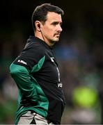23 November 2024; Ireland head physiotherapist Hamish MacAuley during the Autumn Nations Series match between Ireland and Fiji at the Aviva Stadium in Dublin. Photo by Brendan Moran/Sportsfile