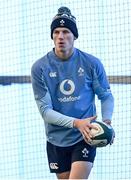 26 November 2024; Sam Prendergast during an Ireland Rugby training session at the IRFU High Performance Centre in Dublin. Photo by Ramsey Cardy/Sportsfile