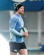 26 November 2024; Ciarán Frawley during an Ireland Rugby training session at the IRFU High Performance Centre in Dublin. Photo by Ramsey Cardy/Sportsfile