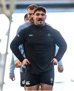 26 November 2024; Tom O’Toole during an Ireland Rugby training session at the IRFU High Performance Centre in Dublin. Photo by Ramsey Cardy/Sportsfile