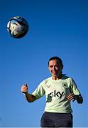 26 November 2024; Katie McCabe during a Republic of Ireland women training session at the FAI National Training Centre in Abbotstown, Dublin. Photo by Stephen McCarthy/Sportsfile
