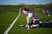 26 November 2024; Leanne Kiernan during a Republic of Ireland women training session at the FAI National Training Centre in Abbotstown, Dublin. Photo by Stephen McCarthy/Sportsfile