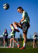 26 November 2024; Katie McCabe during a Republic of Ireland women training session at the FAI National Training Centre in Abbotstown, Dublin. Photo by Stephen McCarthy/Sportsfile
