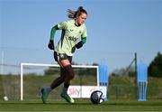 27 November 2024; Heather Payne during a Republic of Ireland women training session at the FAI National Training Centre in Abbotstown, Dublin. Photo by Stephen McCarthy/Sportsfile